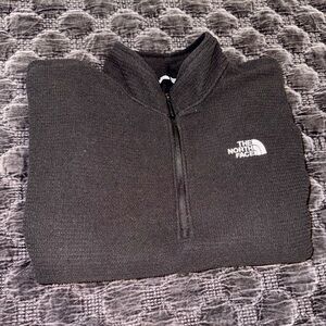 ❌SOLD❌Northface Men’s Waffle Quarter Zip Black XL